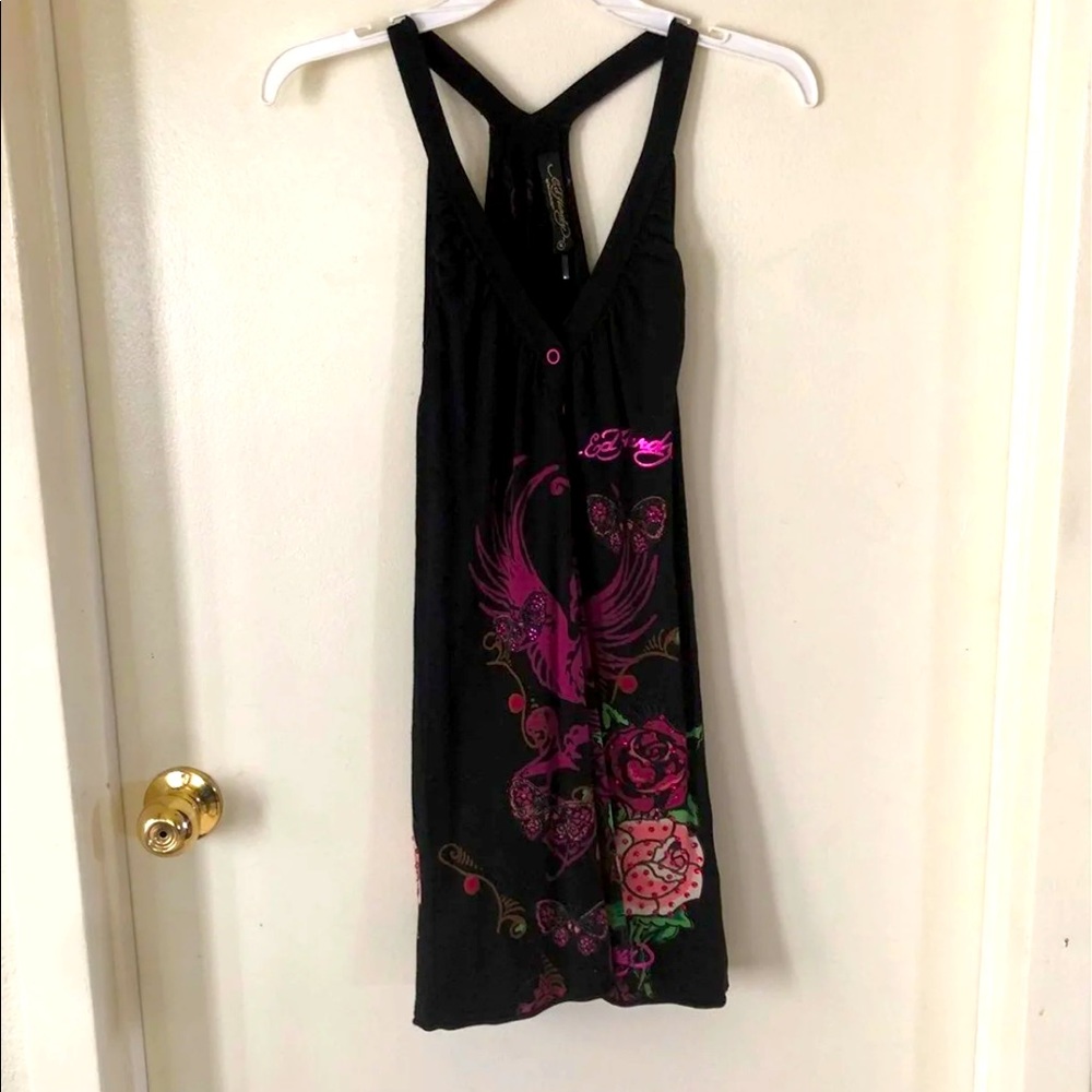 Vintage Ed Hardy Tank Dress